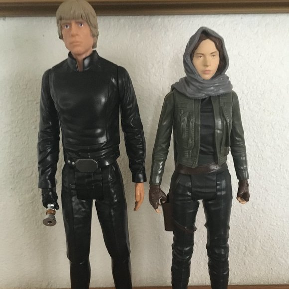Hasbro Other - Luke Skywalker and Jyn Erso Star Wars